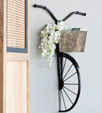 Wrought Iron Cycle Wall Art In Gold