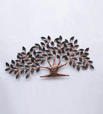 Iron Decorative Tree Wall Art In Copper