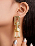 Golden Statement Earrings