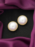 Dew Drops- Golden Pearl Earrings